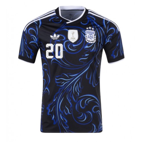 Argentina Alexis Mac Allister #20 Bortatröja VM 2026 Kortärmad